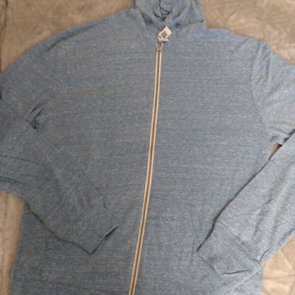 Unisex Triblend Full-Zip Light Hoodie BRANDNEW NWOT - Picture 1 of 3